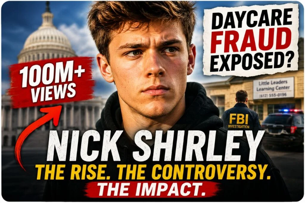 Nick Shirley: How the YouTube Creator Became One of America’s Most Talked About Political Influencers Nick Shirley