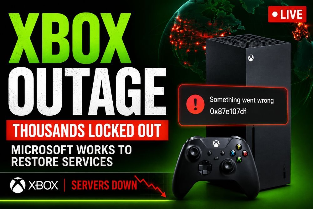 Xbox Outage Today Leaves Thousands Locked Out of Games as Microsoft Works to Restore Services Xbox Outage