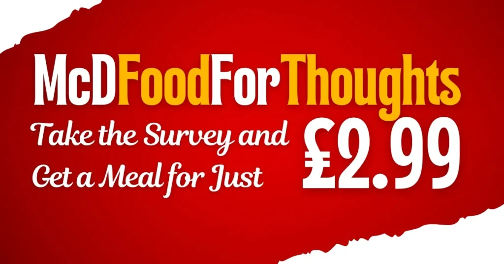 McDFoodForThoughts: McDonald’s Survey Guide & Rewards
